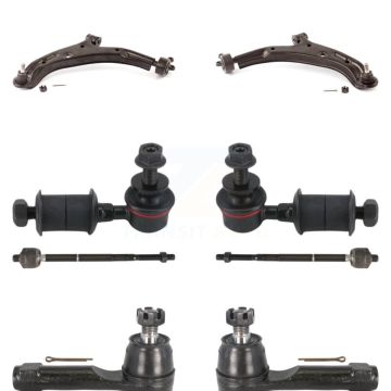 Front Suspension Control Arm And Ball Joint Tie Rod End Link Kit (8Pc) For Nissan Sentra KTR-100386