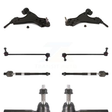 Front Control Arm And Ball Joint Tie Rod End Link Kit (8Pc) For GMC Acadia Buick Enclave KTR-100414