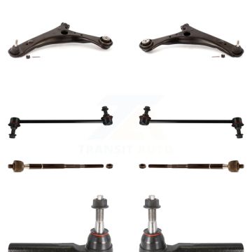Front Arm & Ball Joint Tie Rod End Link Kit (8Pc) For Dodge Grand Caravan Chrysler Town KTR-100423