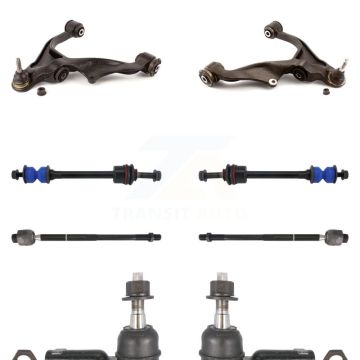 Front Suspension Control Arm And Ball Joint Tie Rod End Link Kit (8Pc) For Dodge Ram 1500 KTR-100427