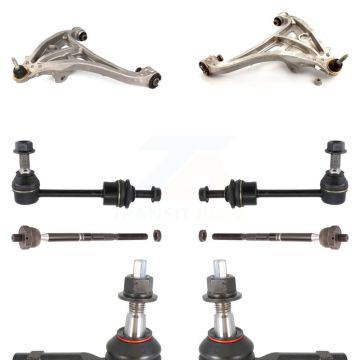 Front Suspension Control Arm And Ball Joint Tie Rod End Link Kit (8Pc) For Ford F-150 4WD KTR-100436