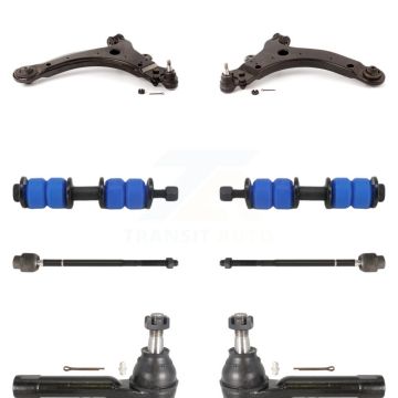 Front Control Arm Ball Joint Tie Rod End Link Kit (8Pc) For Chevrolet Impala Pontiac Prix KTR-100444