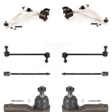 Front Control Arm And Ball Joint Tie Rod End Bar Link Kit (8Pc) For Ford Freestar Mercury KTR-100453