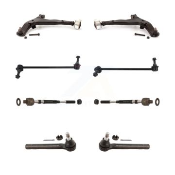 Front Control Arm And Ball Joint Tie Rod End Link Kit (8Pc) For 2003-2004 Nissan Murano KTR-100463