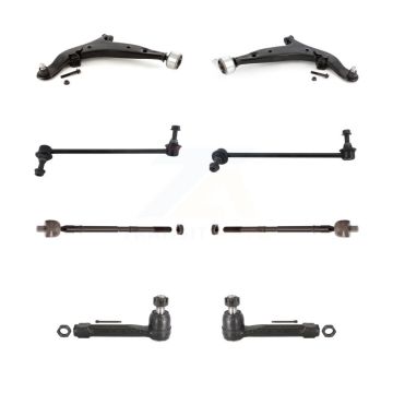 Front Control Arm And Ball Joint Tie Rod End Link Kit (8Pc) For 2004-2009 Nissan Quest KTR-100464
