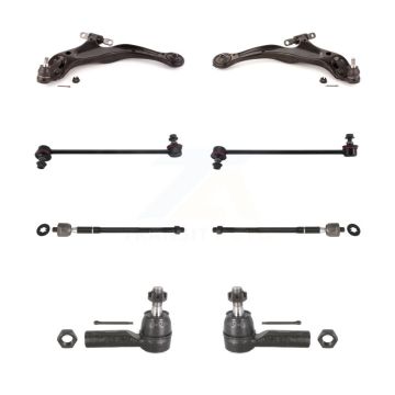 Front Control Arm Ball Joint Assembly Tie Rod End Link Kit (8Pc) For Toyota Solara Avalon KTR-100465
