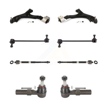 Front Control Arm Ball Joint Tie Rod End Link Kit (8Pc) For 08-09 Chevrolet Equinox 3.6L KTR-100468