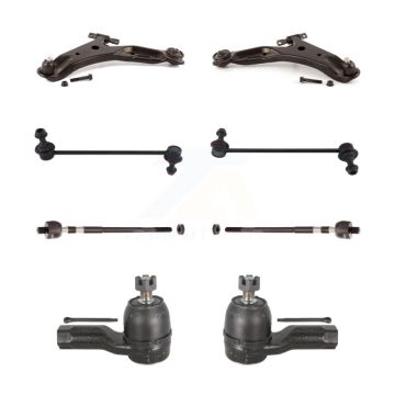 Front Control Arm & Ball Joint Tie Rod End Link Kit (8Pc) For 2001-2006 Hyundai Santa Fe KTR-100479