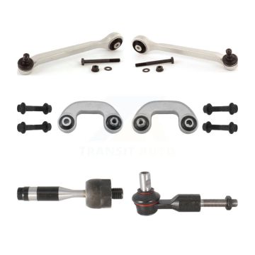 Front Control Arm And Ball Joint Tie Rod End Link Kit (6Pc) For 2005-2006 Audi A4 Quattro KTR-100497