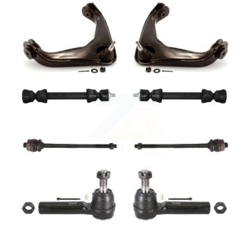 Front Arm Ball Joint Tie Rod End Link Kit For Chevrolet GMC Sierra 2500 HD Silverado 3500 KTR-100504