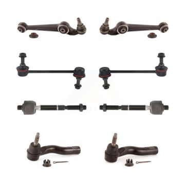Front Control Arm Ball Joint Tie Rod End Link Kit (8Pc) For Ford Fusion Lincoln MKZ Milan KTR-100512