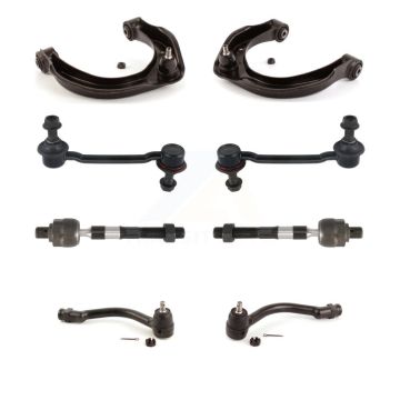 Front Control Arm Ball Joint Assembly Tie Rod End Link Kit (8Pc) For Hyundai Sonata Azera KTR-100520