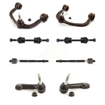 Front Control Arm Ball Joint Tie Rod End Link Kit (8Pc) For Ford F-150 Expedition Lincoln KTR-100525