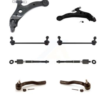 Front Suspension Control Arm And Ball Joint Tie Rod End Link Kit (8Pc) For Toyota Camry KTR-100541