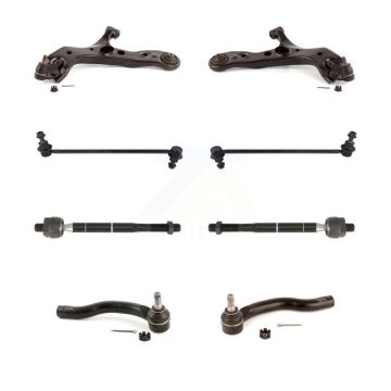 Front Suspension Control Arm And Ball Joint Tie Rod End Link Kit (8Pc) For Toyota RAV4 KTR-100551