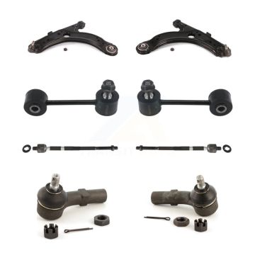 Front Control Arm Ball Joint Tie Rod End Link Kit (8Pc) For Volkswagen Jetta Golf Beetle KTR-100557