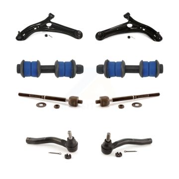 Front Suspension Control Arm And Ball Joint Tie Rod End Link Kit (8Pc) For Toyota Echo KTR-100588
