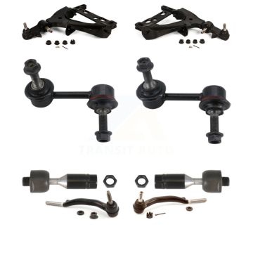 Front Control Arm & Ball Joint Tie Rod End Link Kit (8Pc) For GMC Chevrolet Envoy XL EXT KTR-100593