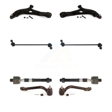 Front Control Arm & Ball Joint Tie Rod End Link Kit (8Pc) For 11-12 Kia Optima GAS engine KTR-100612