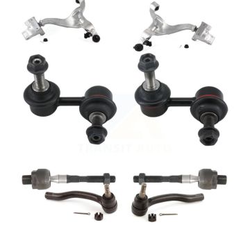 Front Suspension Control Arm & Ball Joint Tie Rod End Link Kit (8Pc) For INFINITI G37 G35 KTR-100613