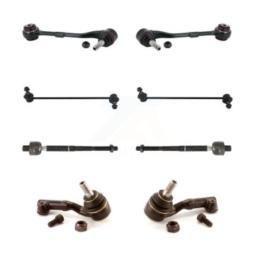 Front Control Arm Ball Joint Tie Rod End Link Kit (8Pc) For BMW 328i xDrive X1 335i 328xi KTR-100622