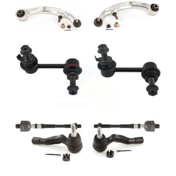 Front Control Arm And Ball Joint Tie Rod End Link Kit (8Pc) For INFINITI G35 Nissan 350Z KTR-100630