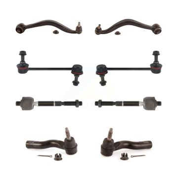 Front Control Arm Ball Joint Tie Rod End Link Kit (8Pc) For Ford Fusion Lincoln MKZ Milan KTR-100631