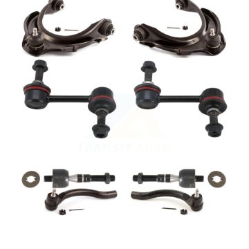 Front Suspension Control Arm And Ball Joint Tie Rod End Link Kit (8Pc) For Honda Accord KTR-100640