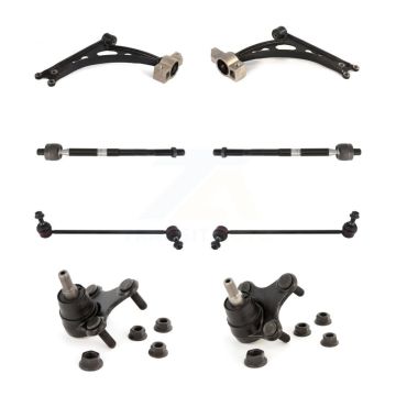 Front Suspension Control Arm Tie Rod End Link Ball Joint Kit (8Pc) For Volkswagen Jetta R KTR-101100
