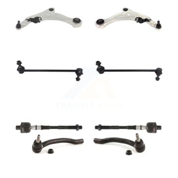 Front Control Arm And Ball Joint Tie Rod End Link Kit (8Pc) For 2009-2014 Nissan Maxima KTR-101599