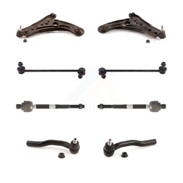 Front Control Arm Ball Joint Tie Rod End Link Kit (8Pc) For Chevrolet Aveo Pontiac Aveo5 KTR-101600