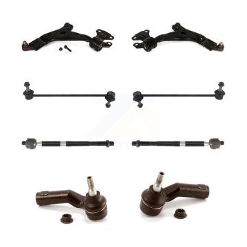 Front Control Arm And Ball Joint Tie Rod End Bar Link Kit (8Pc) For 2013-2019 Ford Escape KTR-101605