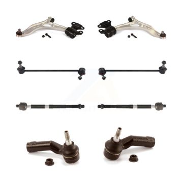Front Suspension Control Arm & Ball Joint Tie Rod End Link Kit (8Pc) For Ford Focus C-Max KTR-101607