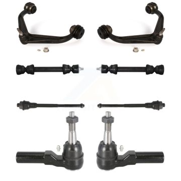 Front Arm Ball Joint Tie Rod End Link Kit For GMC Chevrolet Sierra 2500 HD Silverado 3500 KTR-101690