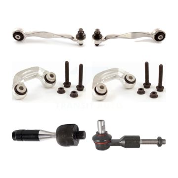 Front Control Arm Ball Joint Tie Rod End Link Kit (6Pc) For Volkswagen Passat Audi A4 A6 KTR-101693