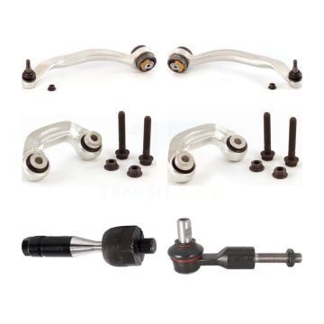 Front Control Arm Ball Joint Tie Rod End Link Kit (6Pc) For Volkswagen Passat Audi A4 A6 KTR-101702