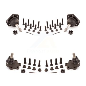 Front Lower & Upper Ball Joints Kit For Chevrolet GMC K1500 Astro Safari K2500 Suburban KTR-101785