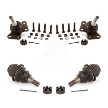 Front Lower & Upper Ball Joints Kit For Chevrolet GMC K3500 Tahoe K1500 Suburban Yukon KTR-101792