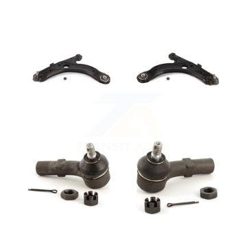 Front Suspension Control Arm Assembly & Tie Rod End Kit For Volkswagen Jetta Golf Beetle KTR-102660