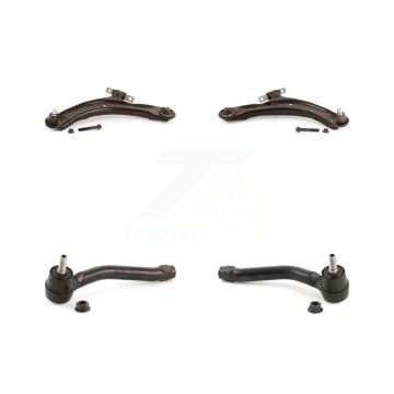 Front Suspension Control Arm Assembly And Tie Rod End Kit For Nissan Rogue Select KTR-102670