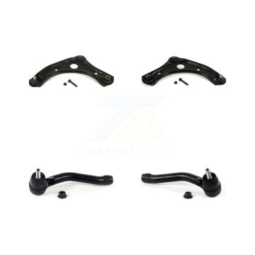 Front Suspension Control Arm Assembly And Tie Rod End Kit For Nissan Micra Versa Note KTR-102674