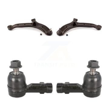 Front Suspension Control Arm Assembly And Tie Rod End Kit For 2000-2005 Hyundai Accent KTR-102720