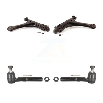 Front Suspension Control Arm Assembly And Tie Rod End Kit For Chevrolet Cavalier Pontiac KTR-102728