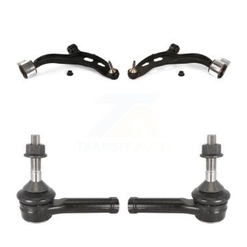 Front Suspension Control Arm Assembly & Tie Rod End Kit For Ford Flex Police Interceptor KTR-102793