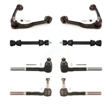 Front Suspension Control Arm And Ball Joint Tie Rod End Link Kit For 2000 GMC Yukon 5.7L KTR-102977