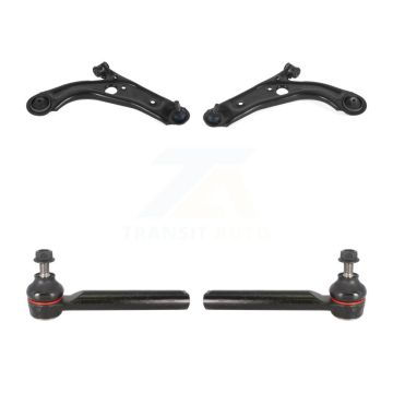 Front Suspension Control Arm Assembly & Tie Rod End Kit For Fiat 500 Naturally Aspirated KTR-103130