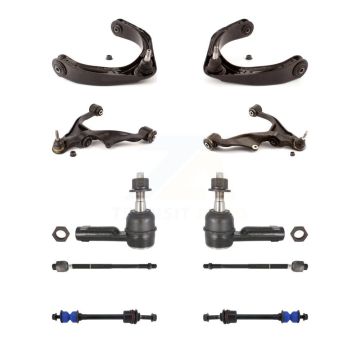 Front Control Arms Lower Ball Joints Tie Rods Link Sway Bar Kit (10Pc) For Dodge Ram 1500 KTR-103515