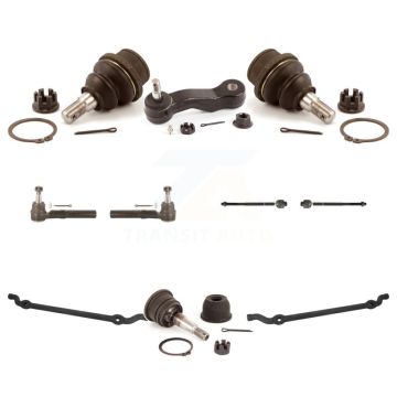 Front Tie Rod End Ball Joints Center link Idler Arm Kit (10Pc) For Chevrolet 1500 GMC KTR-103942