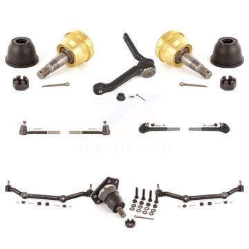 Front Tie Rod End Ball Joints Center link Idler Arm Kit (10Pc) For Chevrolet GMC S10 KTR-103948