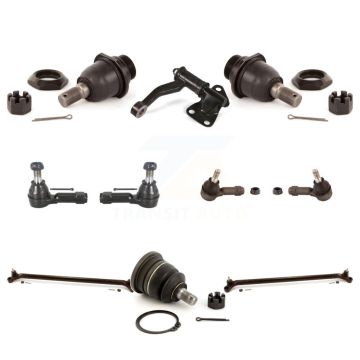 Front Tie Rod End Ball Joints Center link Idler Arm Kit (10Pc) For Nissan Xterra KTR-103949